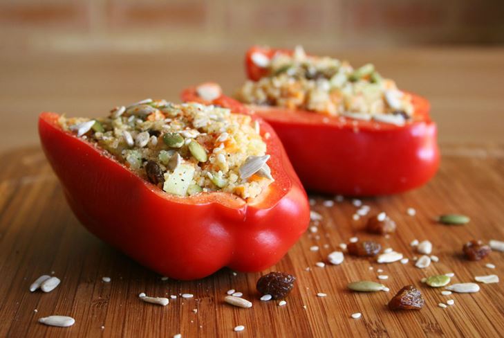 Pepper punjen povrćem, za zimu - foto recept