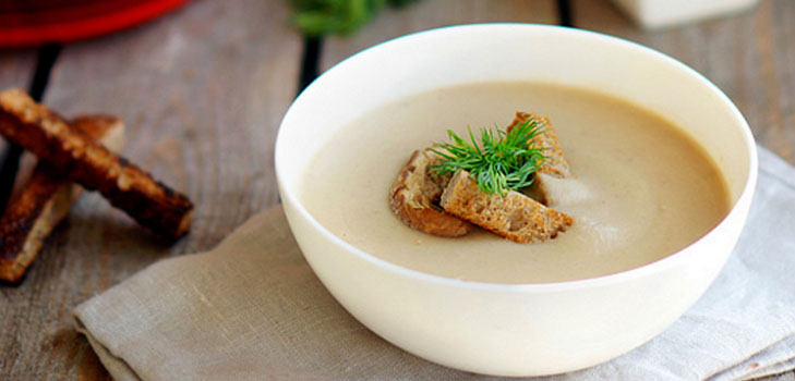 Jednostavan recept: kremasta juha s gljivama