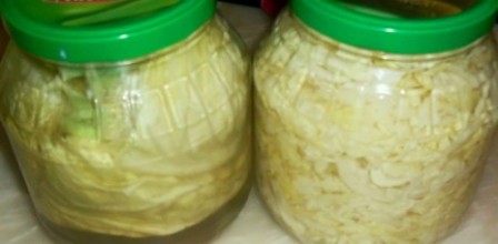Jednostavna salata od kupusa za zimu