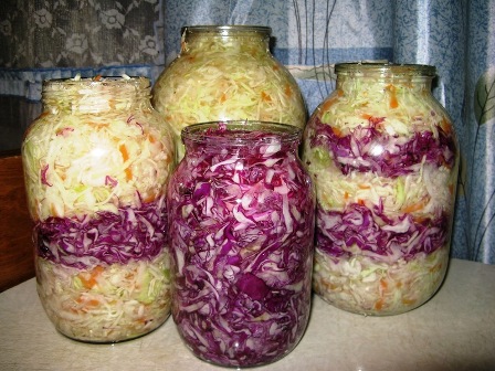 Salata od crvene kupusa za zimu