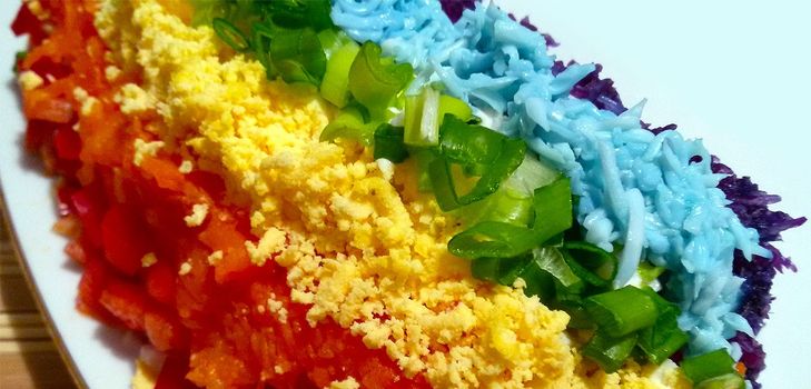 Salata Rainbow Recipe