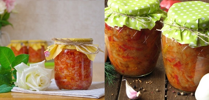 Salata s rižom i povrćem za zimu. Recepti salata za zimu sa rižom i rajčica, tikvice, mrkva