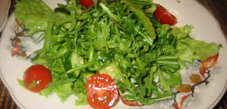 Salata s rucolom: izvorni recepti