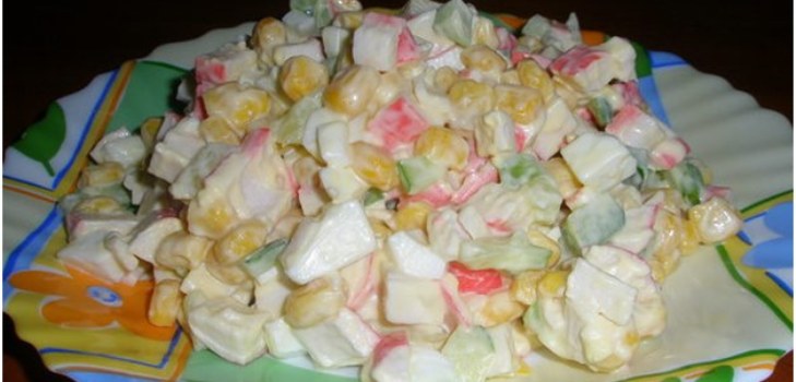 salata u tanjur