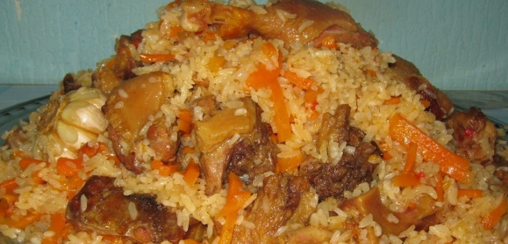 pilaf na tanjuru