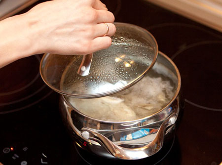 Soup-harcho - recept s piletinom