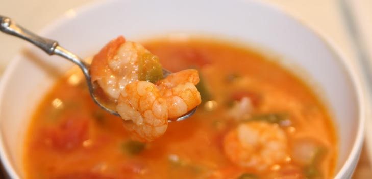 Škampi juha: recept za juhu od škampa