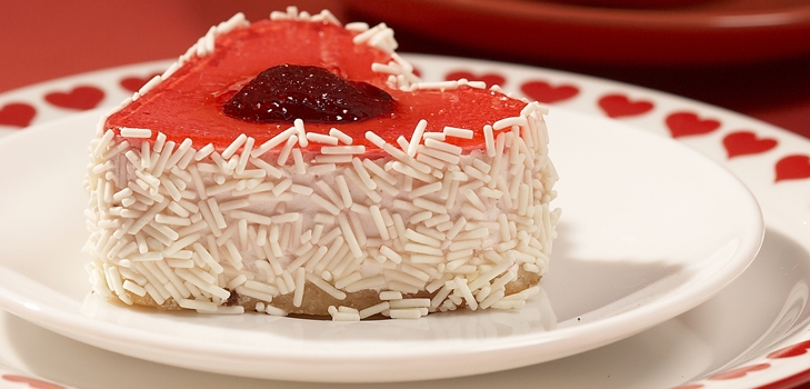 Kolač u obliku srca 14. veljače, recept s fotografijom