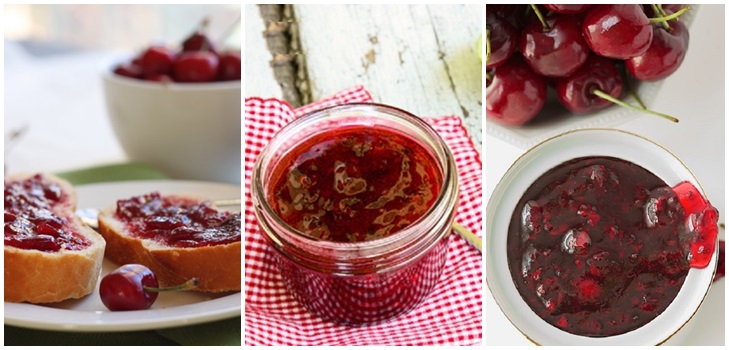 Jam-pet minuta trešnje