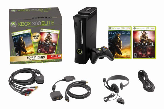 Microsoft Xbox 360 Elite igraća konzola