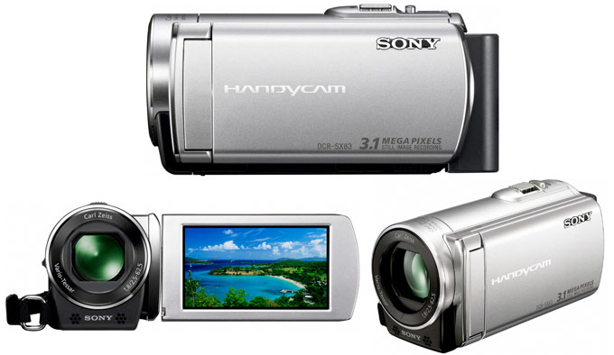 Sony DCR-SX83E kamkorder